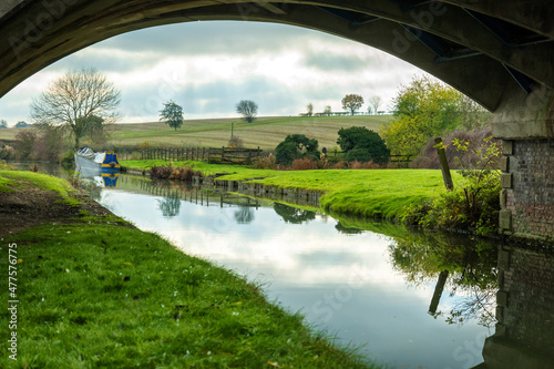 canal river day view near blisworth england uk © Jevanto Productions