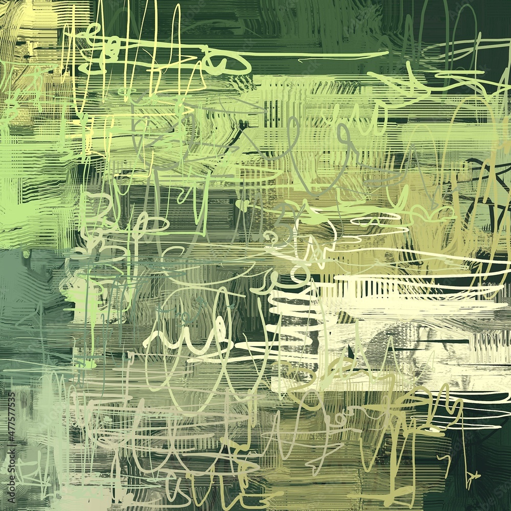 Obraz premium Modern art. Handmade background. Colorful pattern. Backdrop material. Wide brush. Painterly mix. Abstract. Color texture. 2d illustration. Wall painting. Canvas surface. 