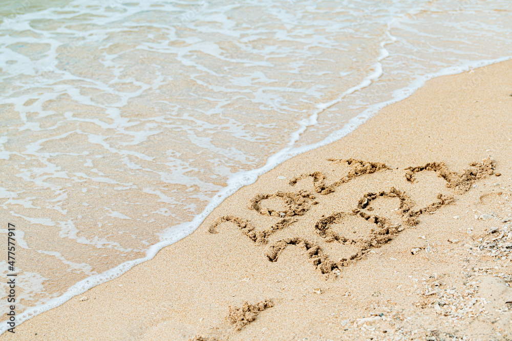 2021～2022　年越し　カウントダウン　沖縄　ビーチ