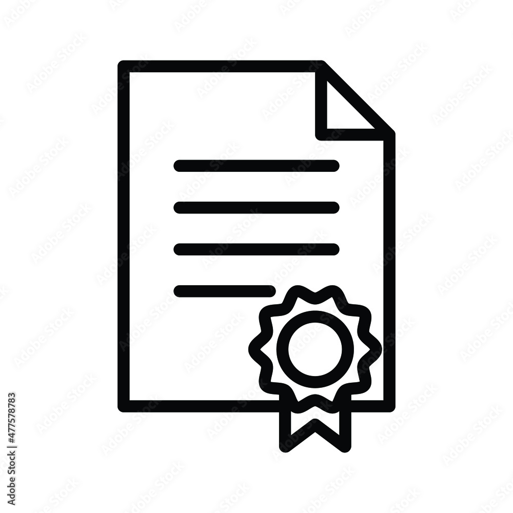 Certificate Vector icon which is suitable for commercial work and easily modify or edit it
Certificate Vector icon which is suitable for commercial work and easily modify or edit it