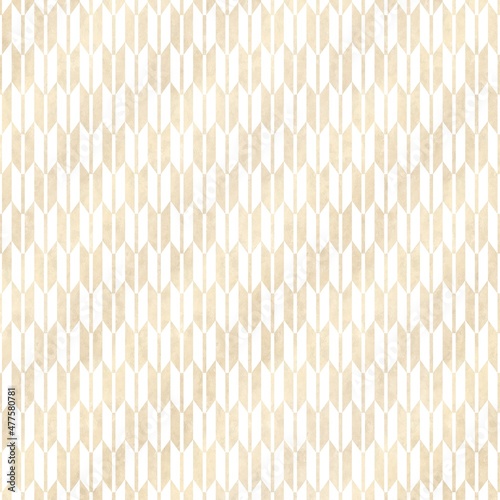金箔風・矢絣の和柄背景 正方形 金色 和紙風テクスチャ 上品 白 ゴージャス 日本の伝統的な柄 贅沢