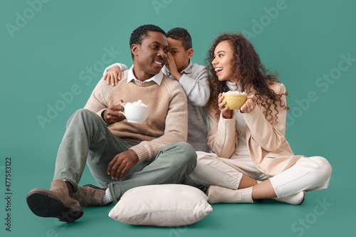 African-American family in ...