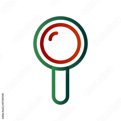 Spacing Line Gradient Vector Icon Design