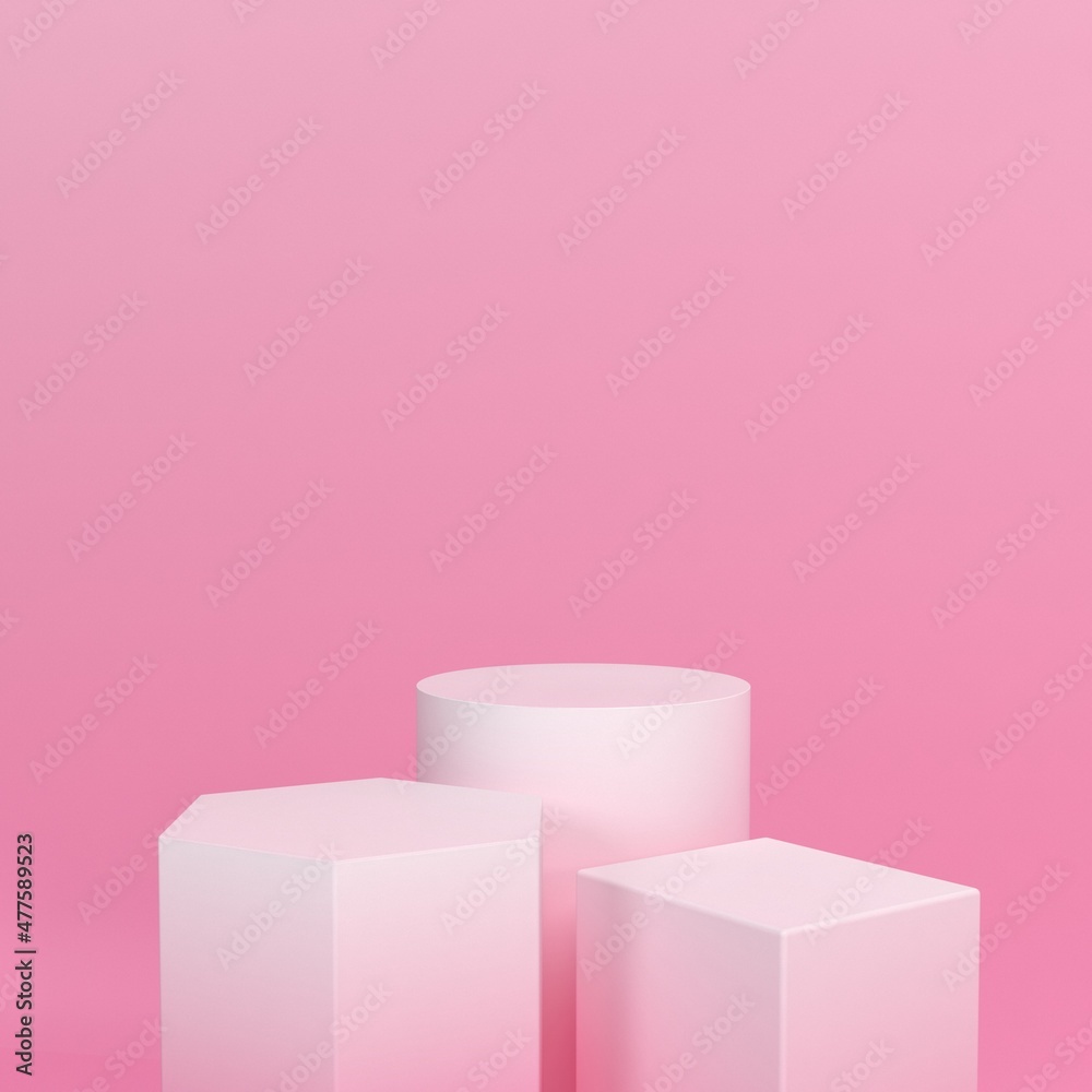 Abstract pastel color background, with podium geometry shape minimalist mockup for podium,modern stage, display or showcase, 3d rendering. Abstract pastel color background, with podium geometry shape minimalist mockup for podium,modern stage, display or showcase, 3d rendering.