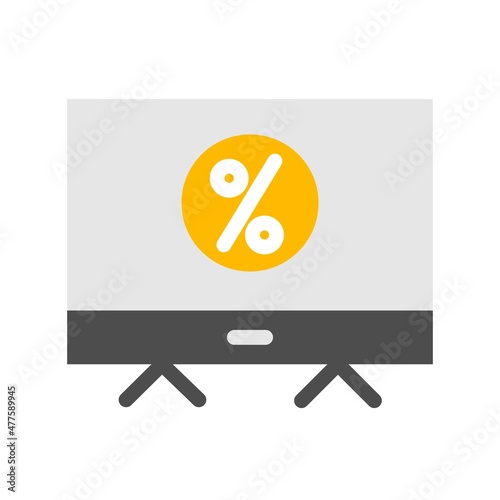 Discount Flat Vector Icon Design