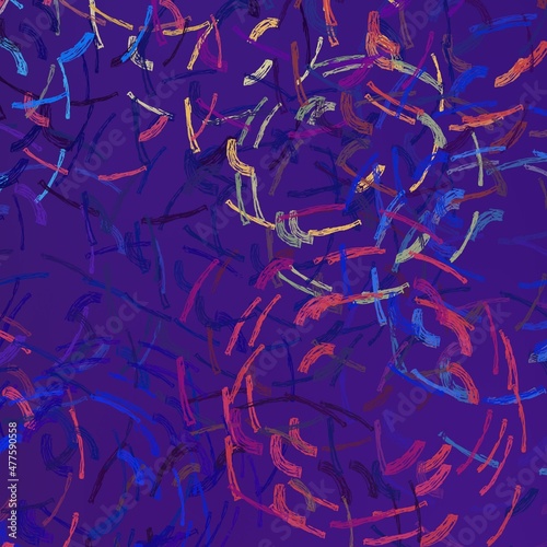 Minimalism and simplicity. Dynamic pattern. Rectangles. Vivid colors. Handmade sketch. Modern, artistic background. Layered painting. Pastel tones. 2d illustration. Tiny shapes. 