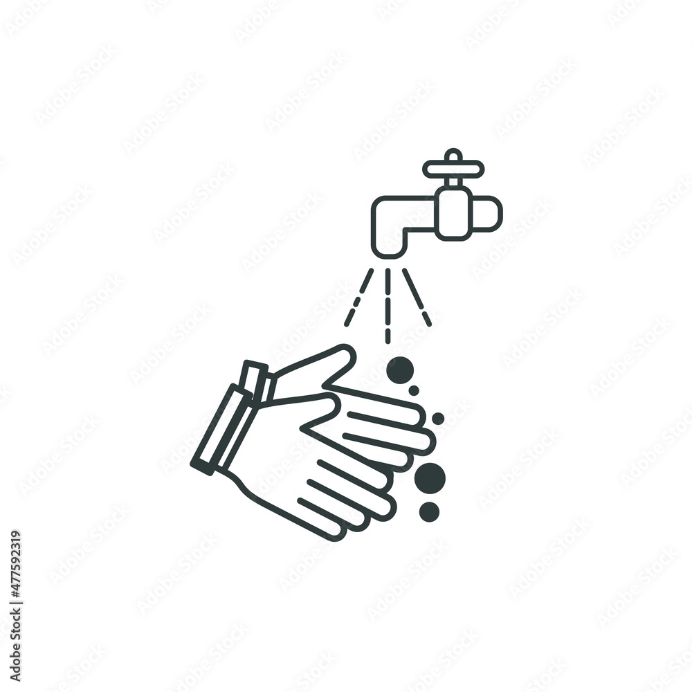 Washing hand illustration designs vector templates Washing hand illustration designs vector templates