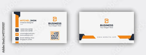 Modern Creative And Clean Business Card Design Template, Visiting Card