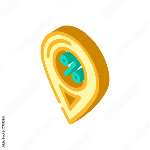 location of discount sale isometric icon vector. location of discount sale sign. isolated symbol illustration
