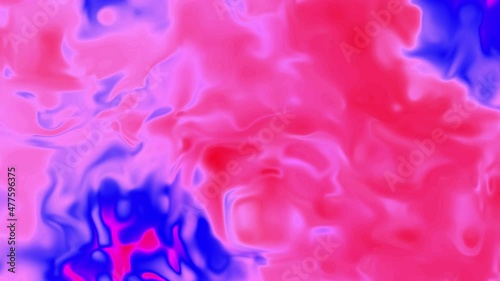 4k background video of everchanging molten liquid glass in vivid changing colors