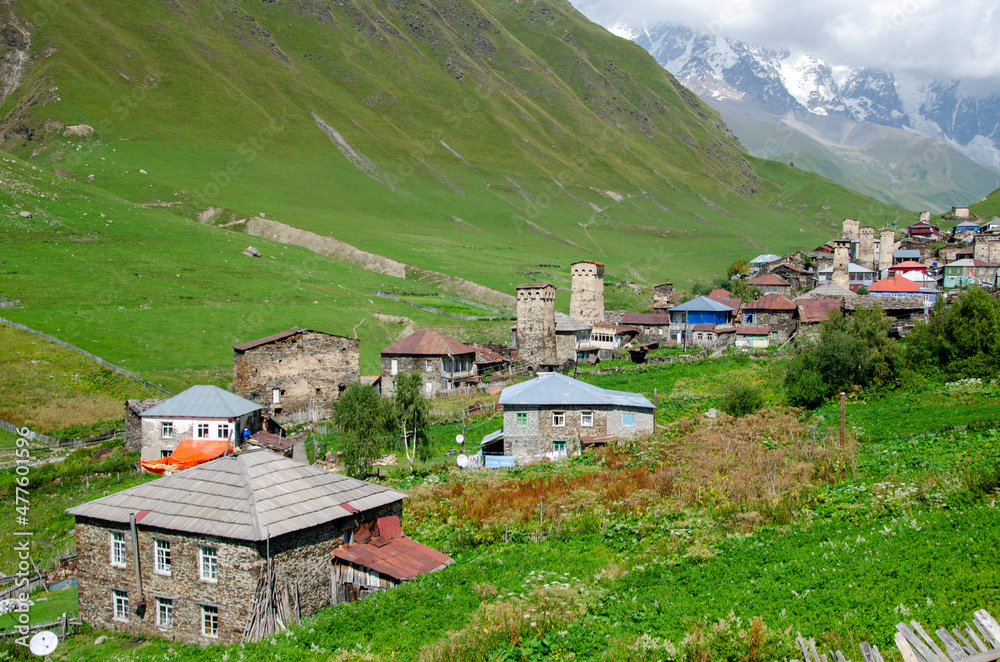 village in the mountains