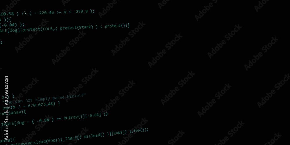 Computer script code. Programming screen of software developer. Program code background. Modern technology backdrop for advertisements. Computer script code. Programming screen of software developer. Program code background. Modern technology backdrop for advertisements.