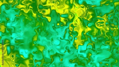 4k background video of everchanging molten liquid glass in vivid changing colors