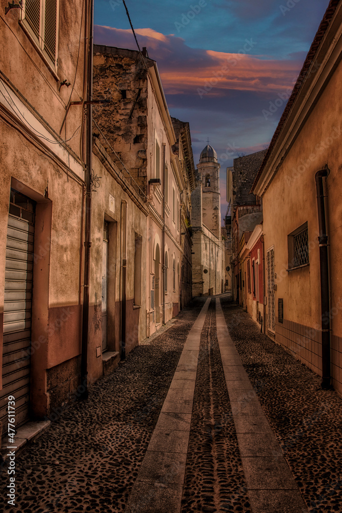 Fototapeta premium street in the town