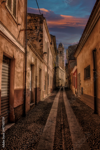 street in the town