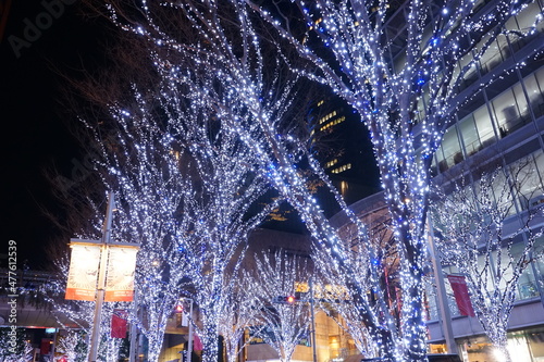 Roppongi Hills Winter Illumination in Tokyo, Japan - 日本 東京都 六本木 けやき坂 イルミネーション 東京タワー 