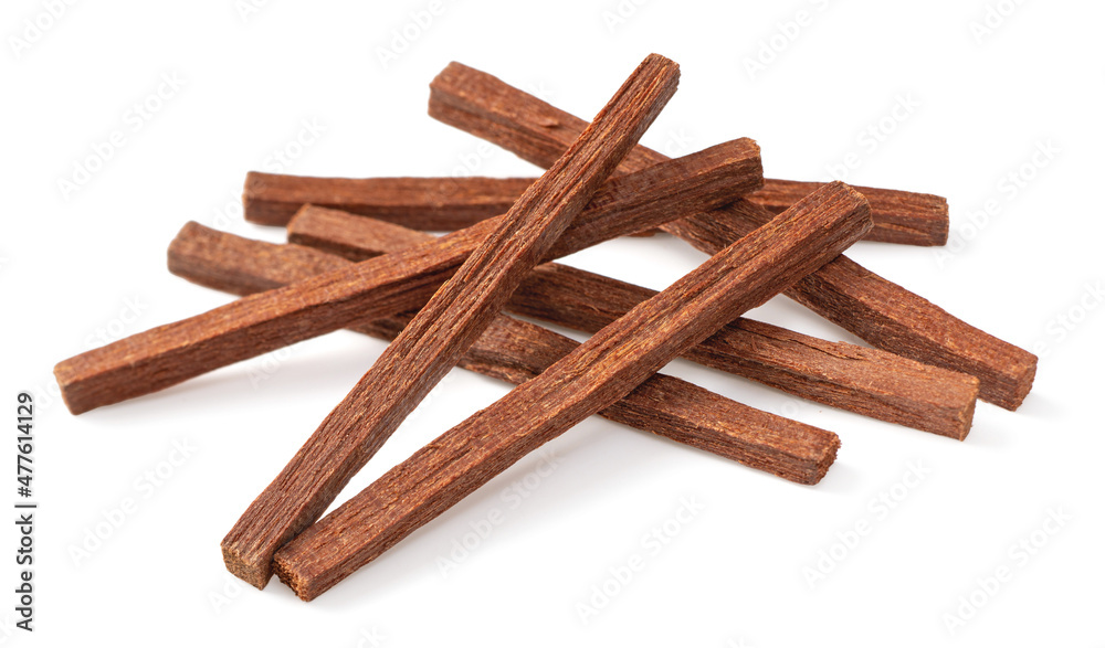 sandalwood sticks isolated on white background sandalwood sticks isolated on white background
