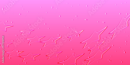 Pink background with star