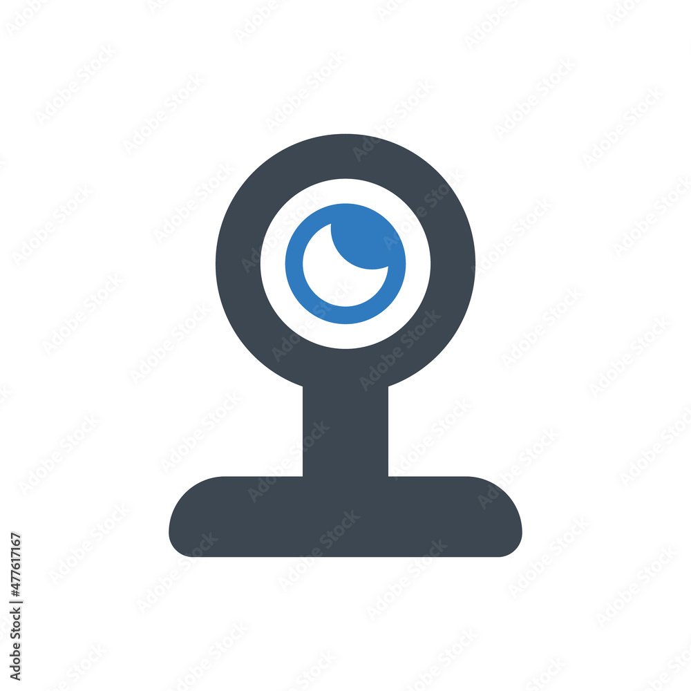 Web cam multimedia icon Web cam multimedia icon