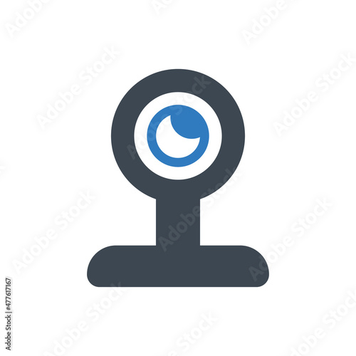 Web cam multimedia icon