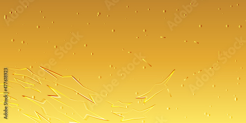 Gold and star background