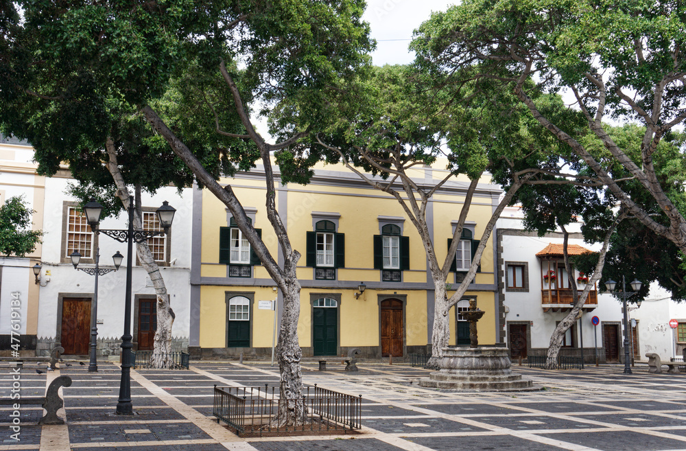Plaza de Santo Domingo in Las Palmas, Gran Canaria, Spanien Plaza de Santo Domingo in Las Palmas, Gran Canaria, Spanien
