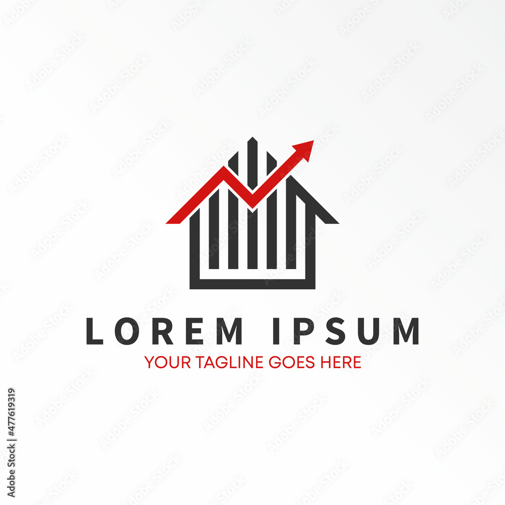 Line house or Home and arrow Trading image graphic icon logo design abstract concept vector stock. Can be used as a symbol related to property or value. Line house or Home and arrow Trading image graphic icon logo design abstract concept vector stock. Can be used as a symbol related to property or value.