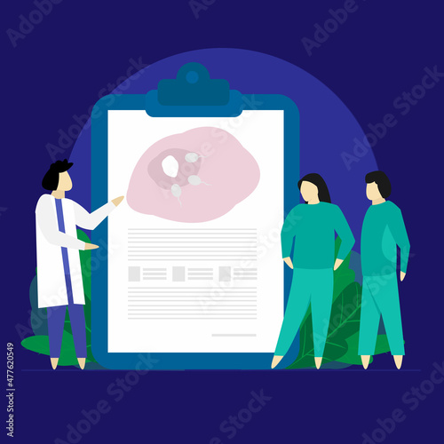 Infertility diagnosis and causes, Male and Female Reproductive health, Sterility medical examination, Analysis of Sperm and Sperm bank concept
