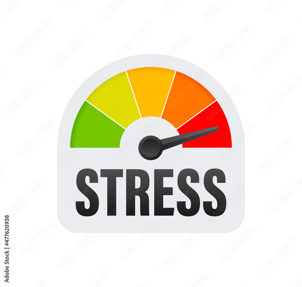 Stress score, great design for any purposes. Vector illustration. Chart graphic. Smile icon. Stress score, great design for any purposes. Vector illustration. Chart graphic. Smile icon.