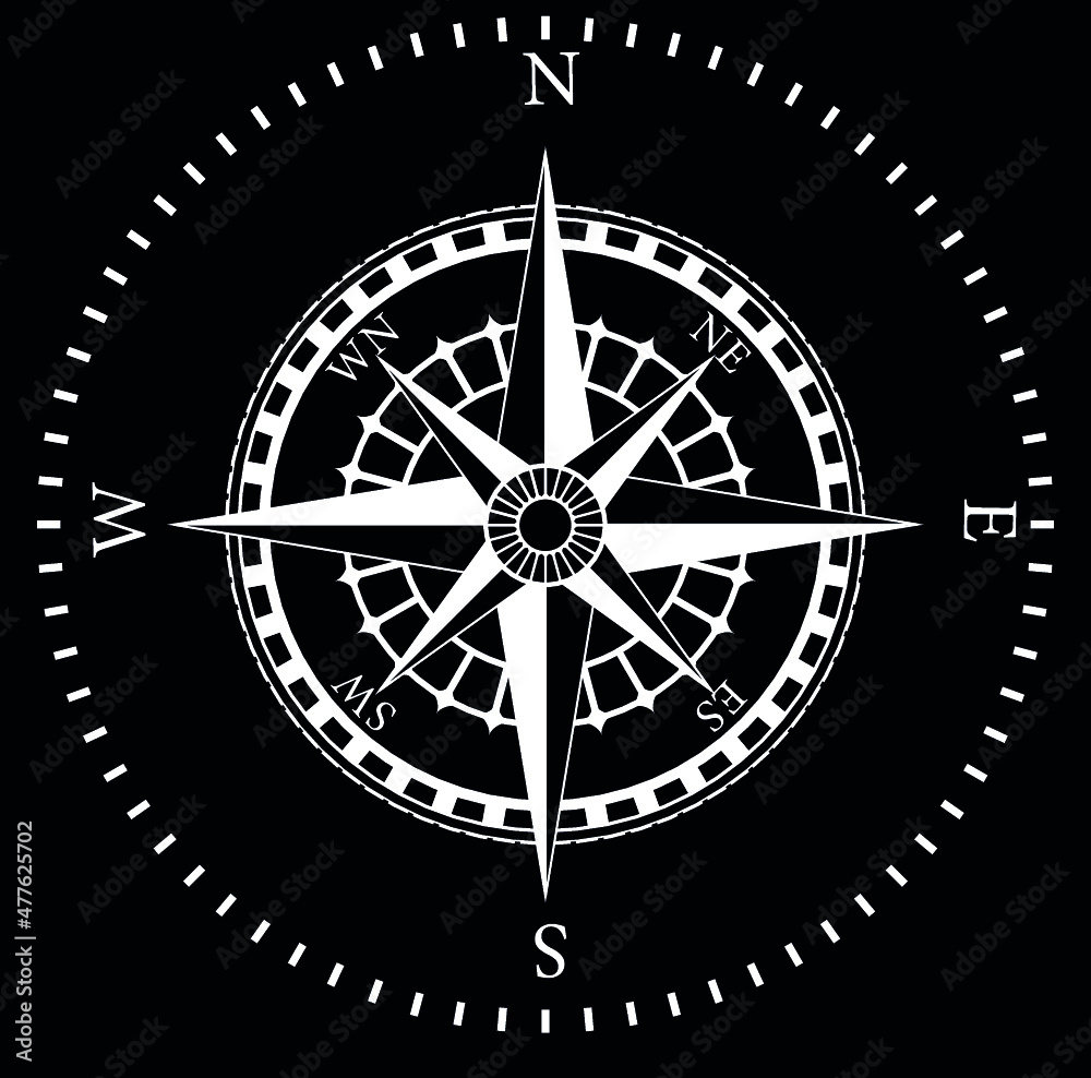 compass icon for all conceivable use black white
compass icon for all conceivable use black white