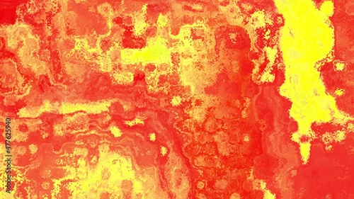 4k background video of everchanging detailed particle texture in vivid colors