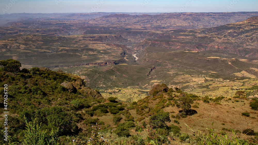 Landschaft Äthiopien