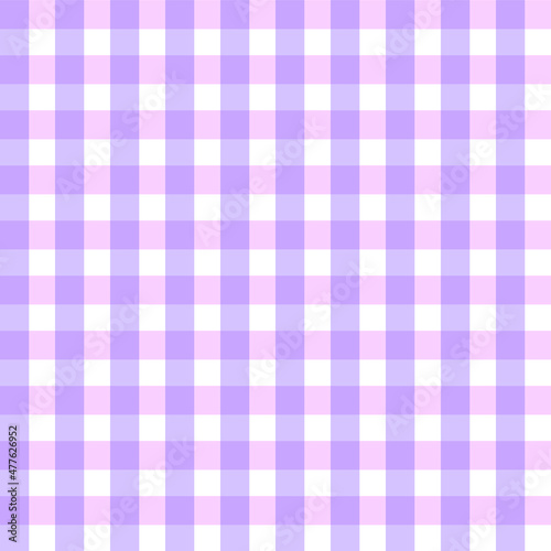 Purple Tartan pastel cute Background