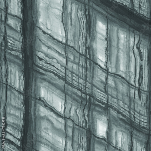 Gray and white line geometric pattern wallpaper