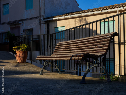 Views of the village of Barcheta  Spain