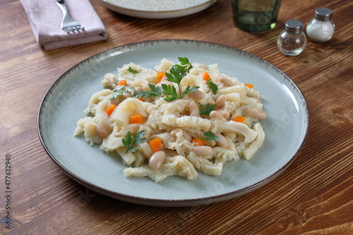 trippa con fagioli photo
