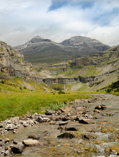 View of Monte Perdido National Park, Ordesa and Monte Perdido