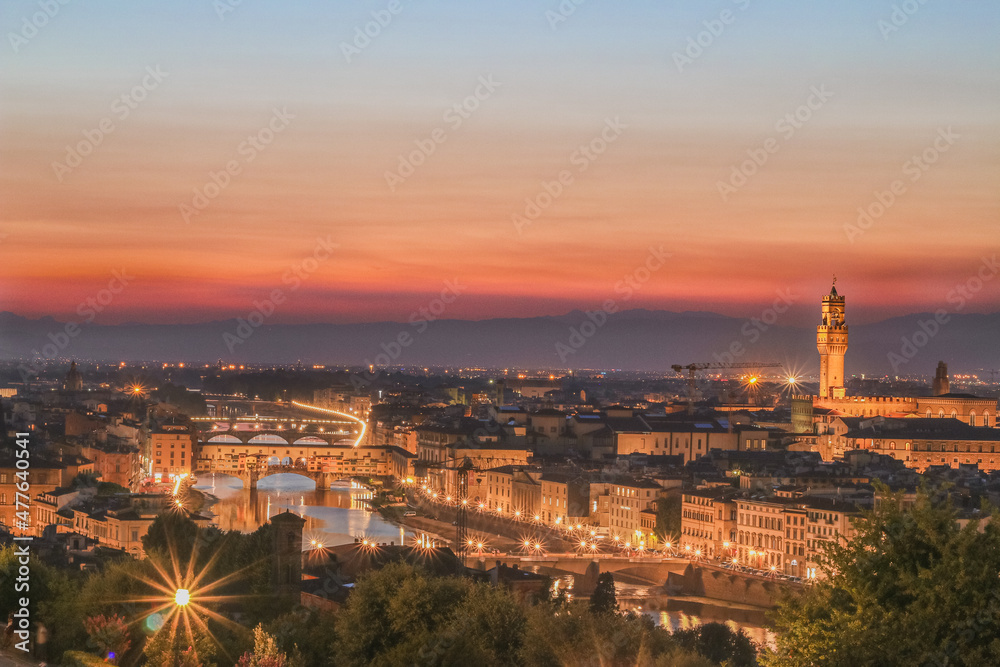 Florence sunset