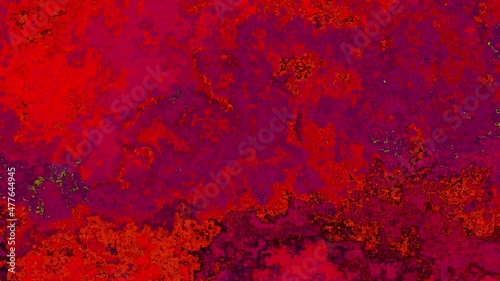 4k background video of everchanging detailed particle texture in vivid colors