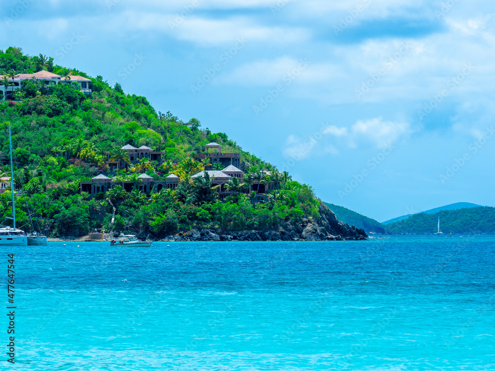 Resort Villa's near tropical water in the U.S. Virgin Islands Resort Villa's near tropical water in the U.S. Virgin Islands