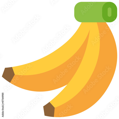 banana flat icon