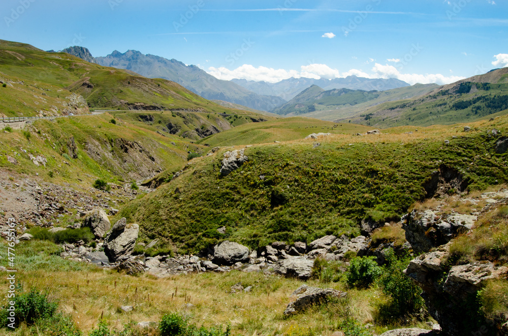 Mountain views of the pyrenees of Aragon Mountain views of the pyrenees of Aragon