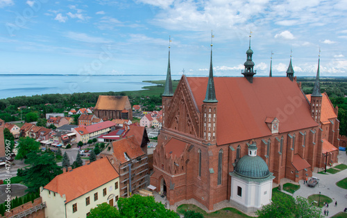 Wallpaper Mural widok na Zalew Wiślany Torontodigital.ca