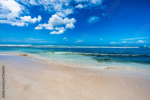 Fototapeta Naklejka Na Ścianę i Meble -  magical paradise beach of the Caribbean sea