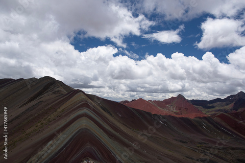 clouds over the mountains