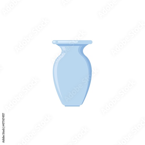 flower vase icon vector element design template