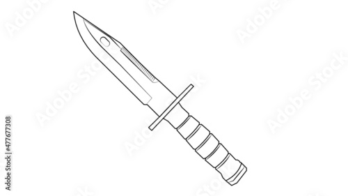 Canvastavla Bayonet Knife