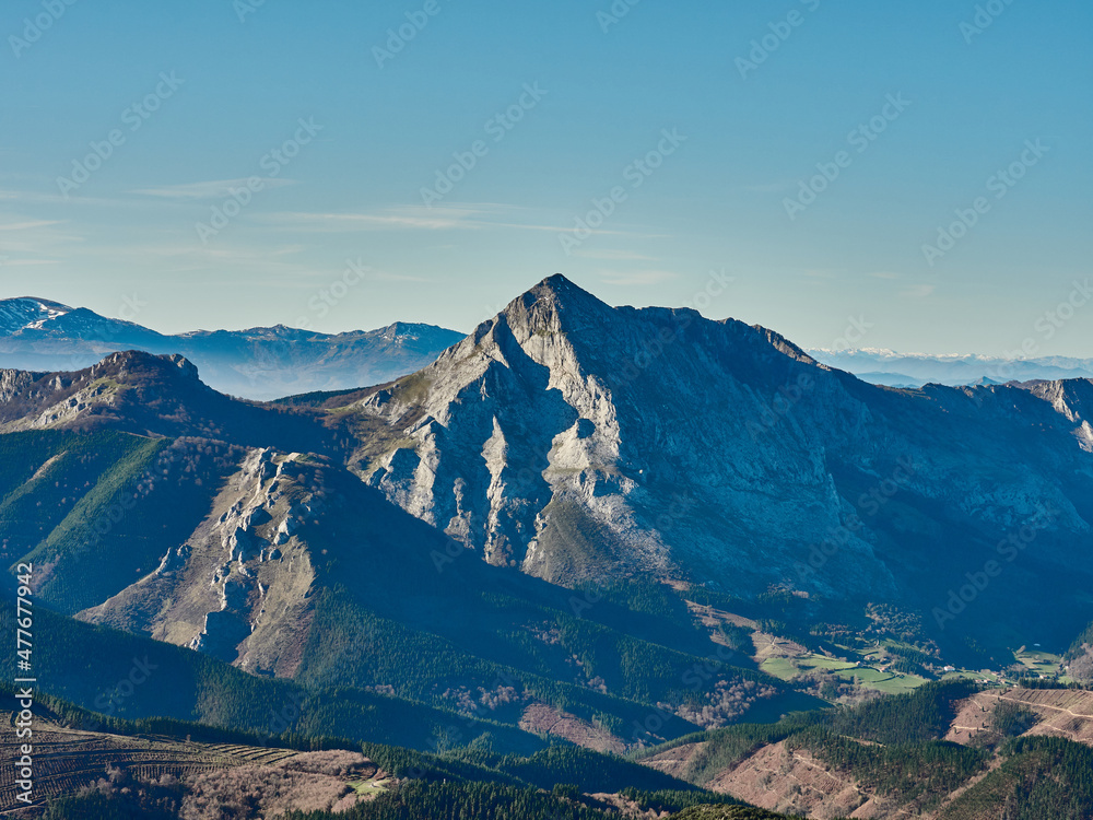 Subida al monte Udalaitz Arrasate Mondragon