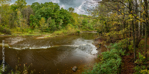 Canvas-taulu Ashtabula River Ashtabula County Ohio