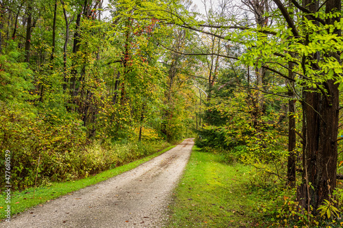 Ohio Rural Gravel Road